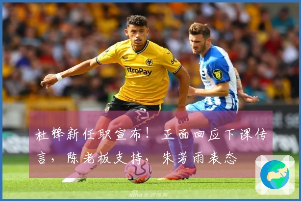 杜锋新任职宣布！正面回应下课传言，陈老板支持，朱芳雨表态